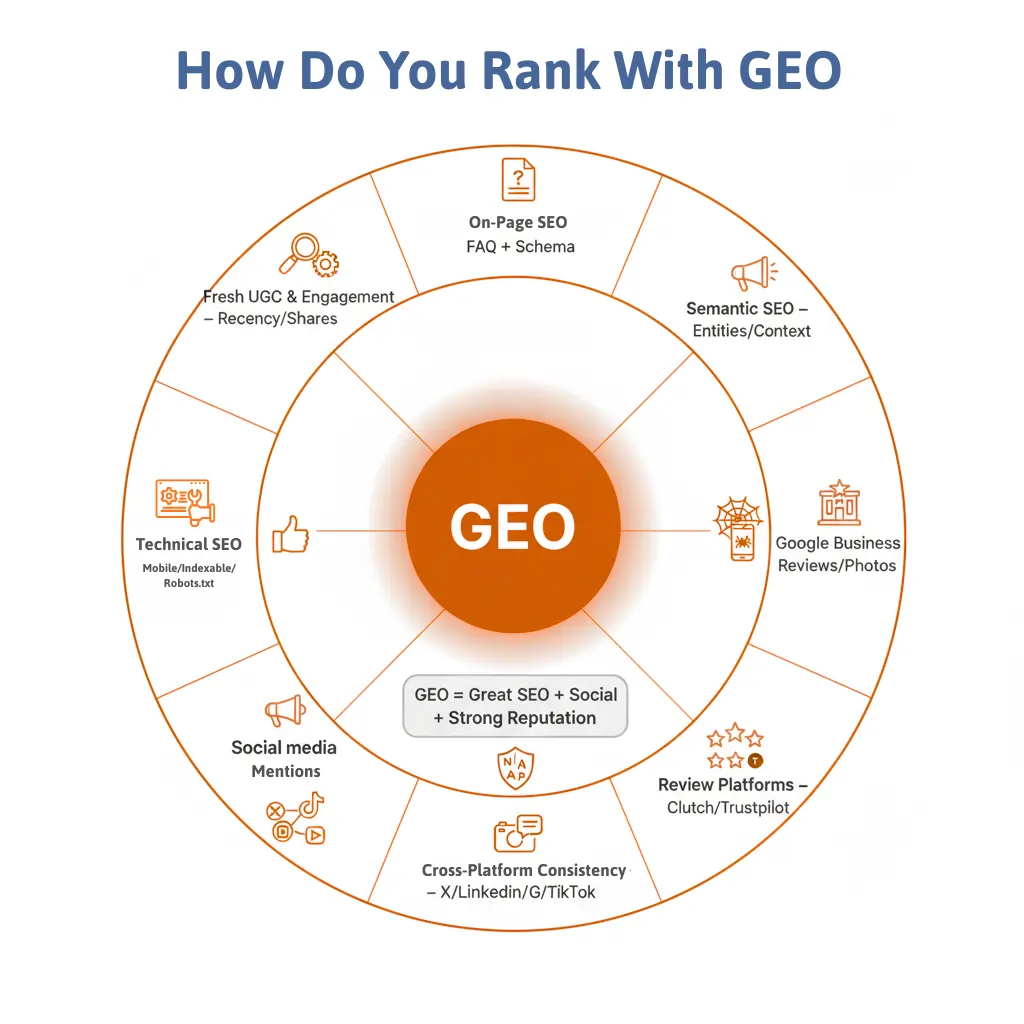 How do you rank with generative engine optimization (GEO)?